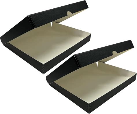 metal edge archival clamshell boxes|Black Clamshell Metal Edge Boxes • Print File Archival Storage.